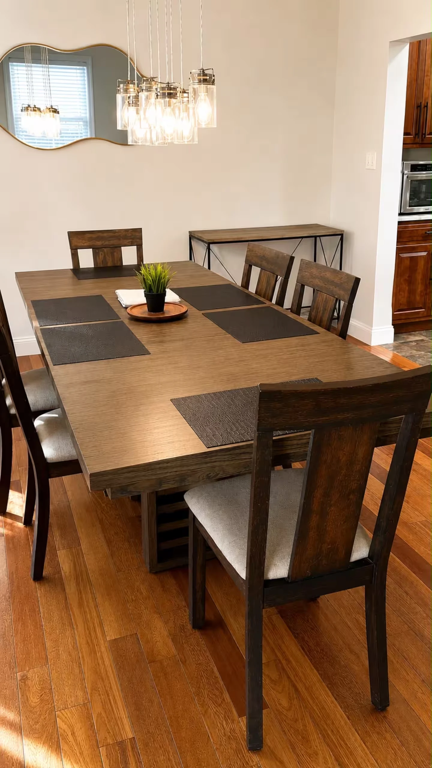 Actual Augusta Lane dining room