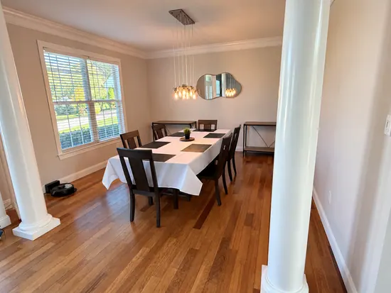 Dining room set for everyday gathering